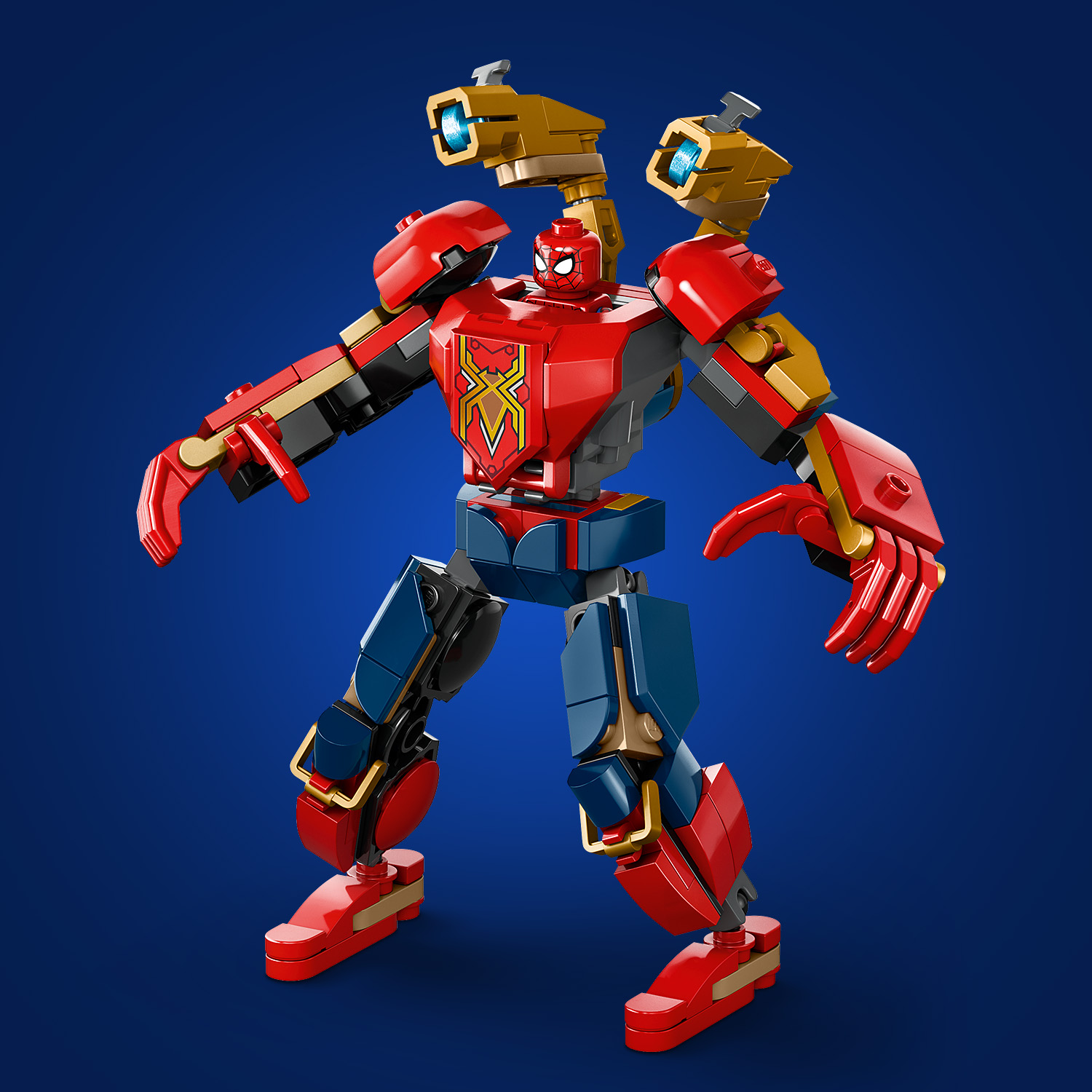 Robot Iron Spider připravený na&nbsp;souboj